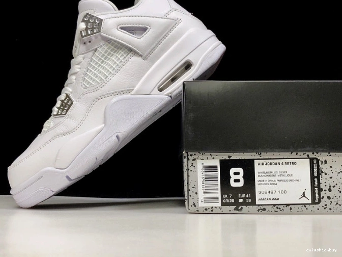 308497-100 Air Jordan 4 Pure Retro Money 0715